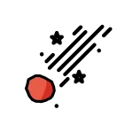 Comet SVG Icon